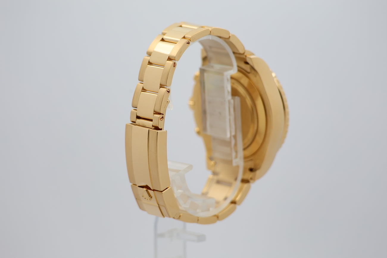 Rolex Yacht-Master II Automatik Herrenuhr Vollgold 44mm 116688 - Detailansicht 1