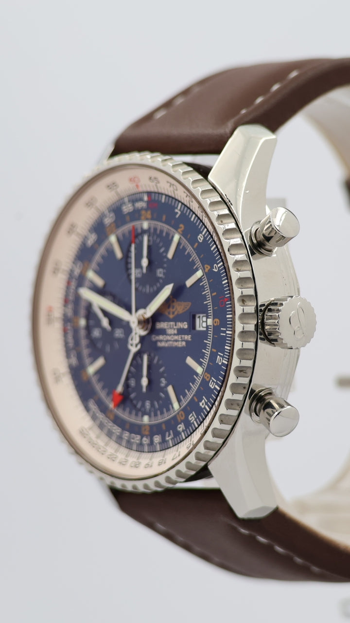 Breitling Navitimer World GMT 46mm Automatik A24322 - Detailansicht 6