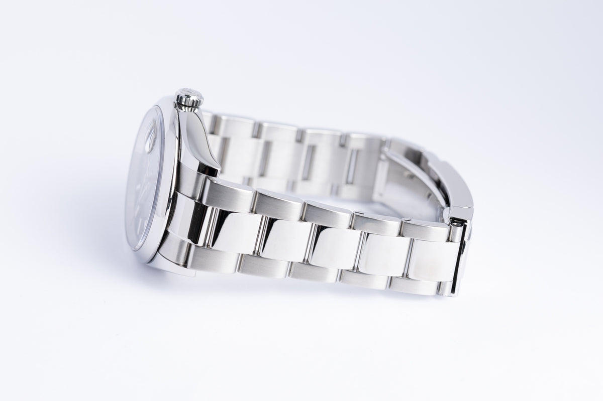 Rolex Datejust 36 Ziffernblatt Blau Automatik Herrenuhr 126200 - Detailansicht 6