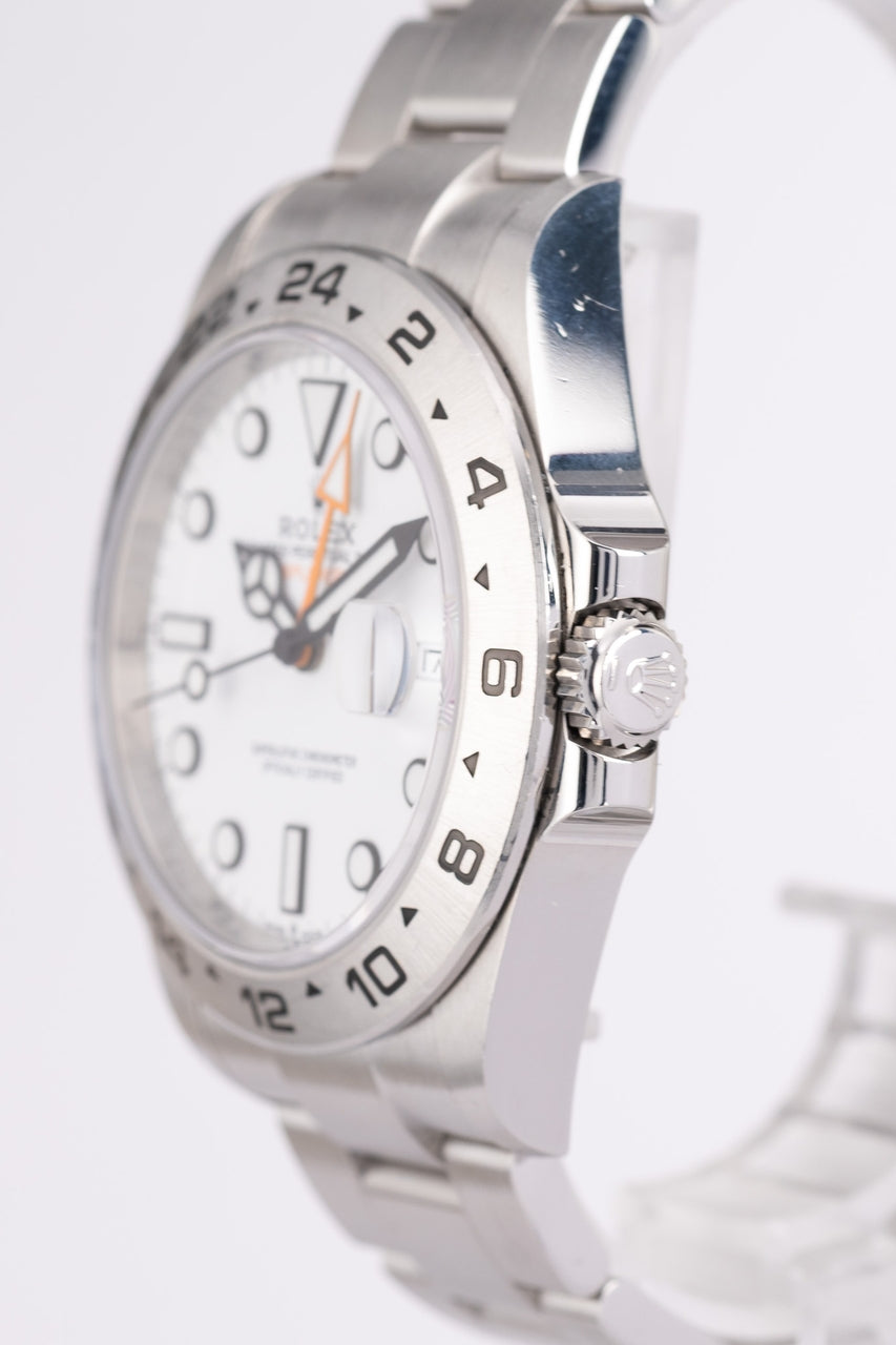 Rolex Explorer II 42mm Automatik Herrenuhr Weiß 226570 - Detailansicht 2