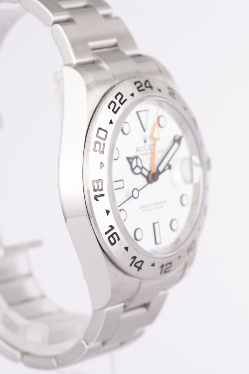 Rolex Explorer II 42mm Automatik Herrenuhr Weiß 226570 - Detailansicht 1