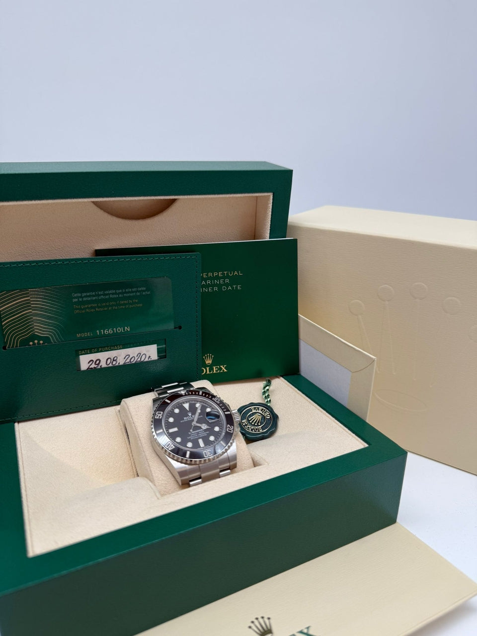 Rolex Submariner Date 40mm Automatik Herrenuhr 116610LN - Papiere und oder Lieferumfang