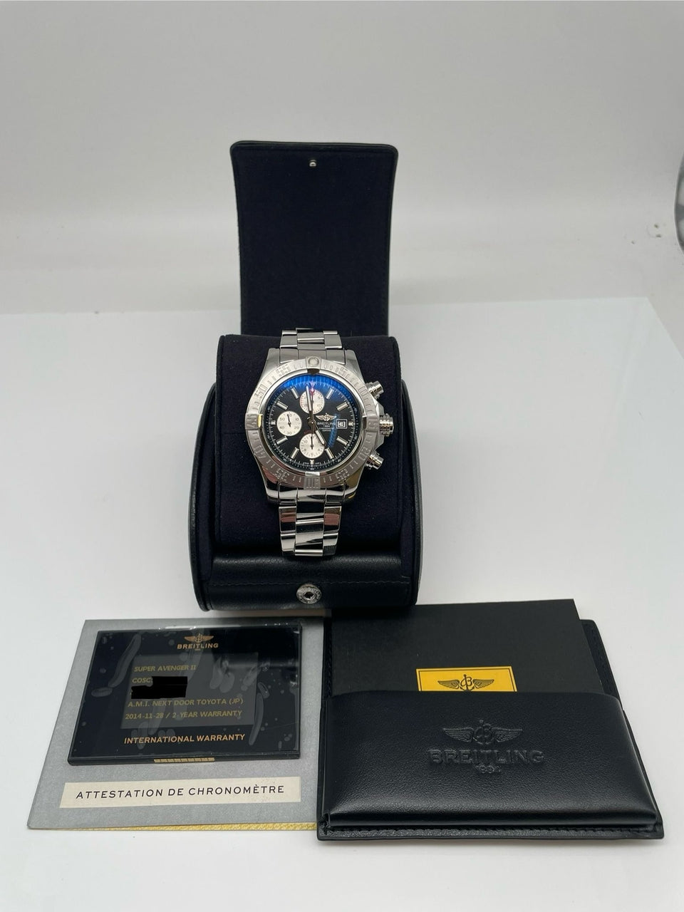 Breitling Super Avenger II 48mm Automatik A13371 - Papiere und oder Lieferumfang