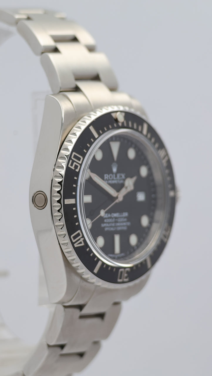 Rolex Sea-Dweller 4000 40mm Automatik Herrenuhr 116600 Box + og. Papiere