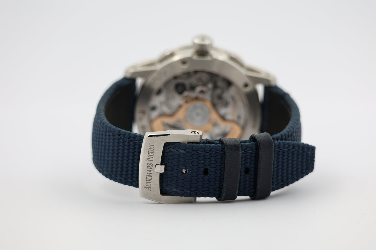 Audemars Piguet CODE 11.59 Chronograph Automatik Blau 26393ST - Detail view 5