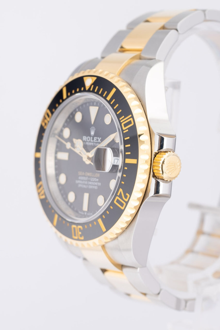 Rolex Sea-Dweller Stahl/Gold Automatik Schwarz 126603 - Detailansicht 2
