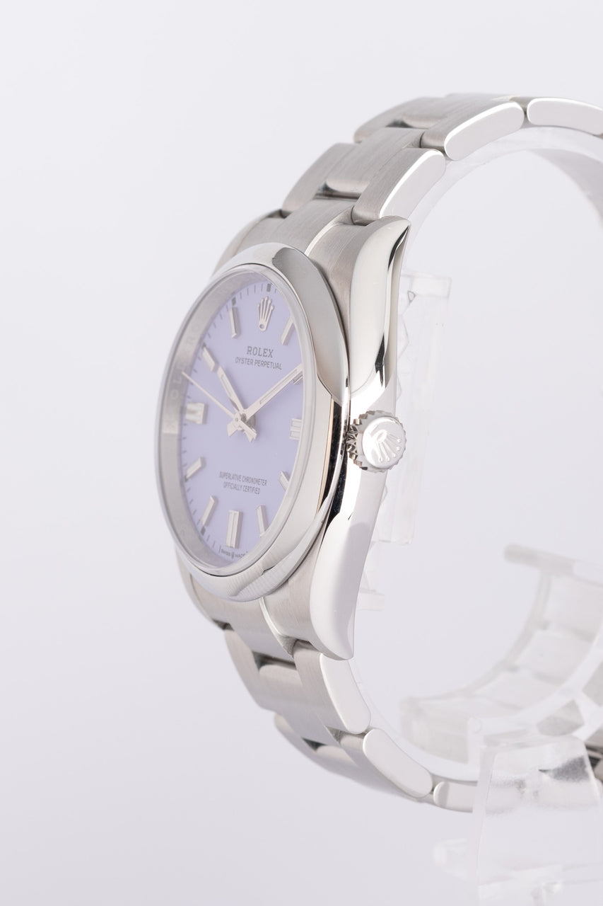 Rolex Oyster Perpetual 'Lavender' 36mm Automatik 126000 - Detailansicht 2