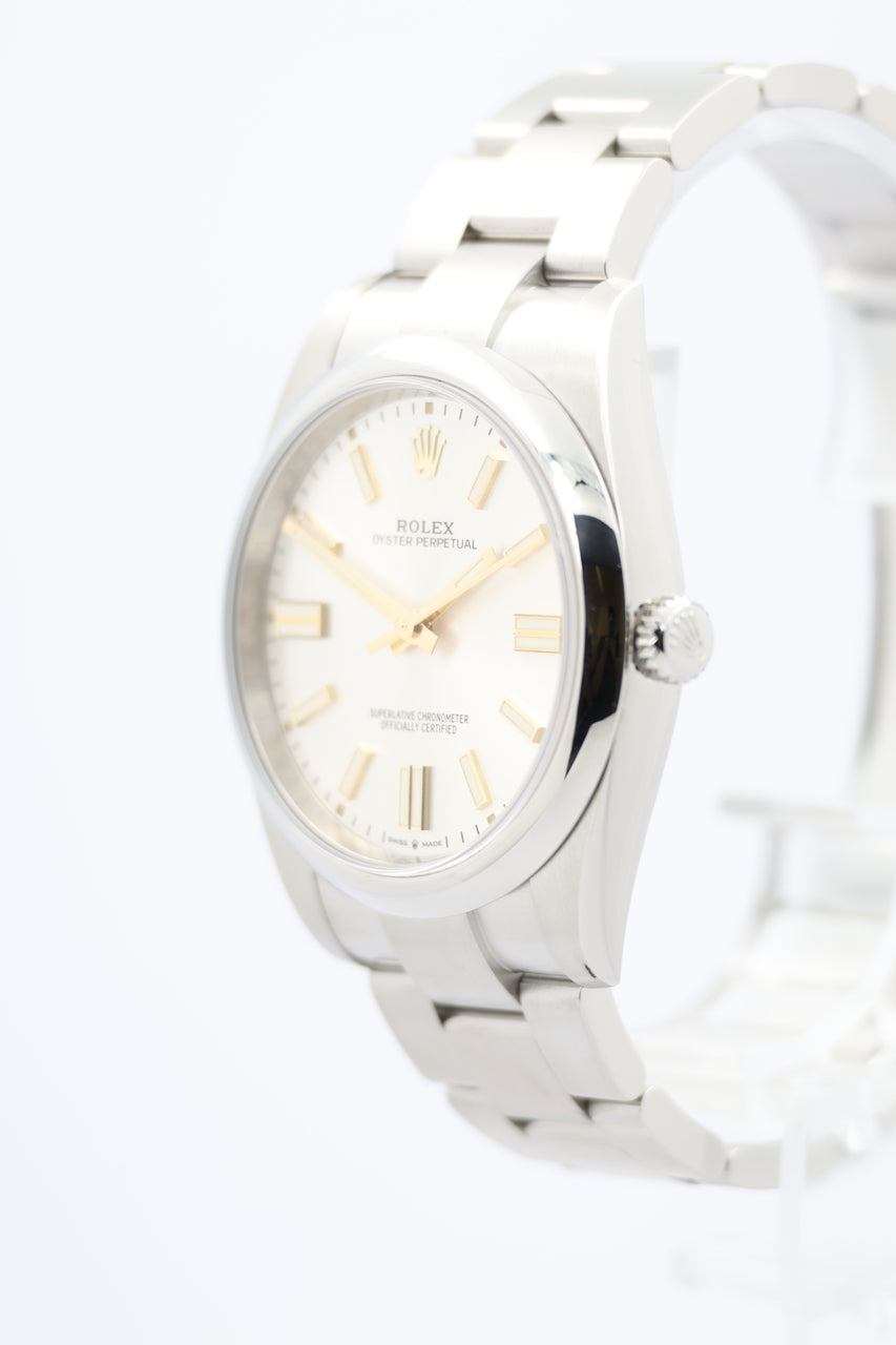 Rolex Oyster Perpetual 41mm Herrenuhr 124300 - Detailansicht 1