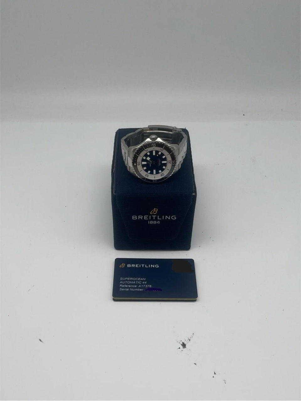 Breitling Superocean 44mm Automatik A17376 - Papiere und oder Lieferumfang