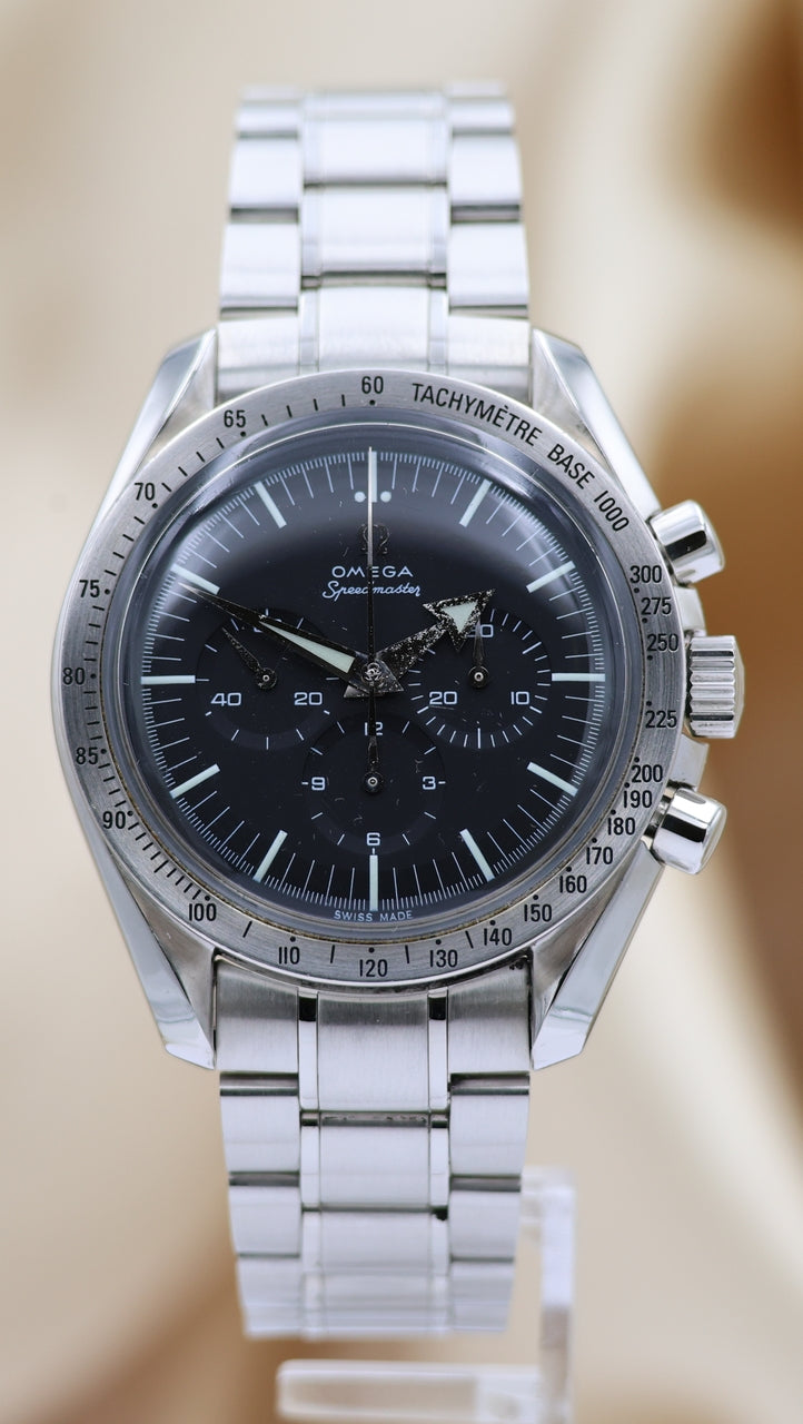 Omega Speedmaster Broad Arrow Handaufzug 35945000 Box + og. Papiere