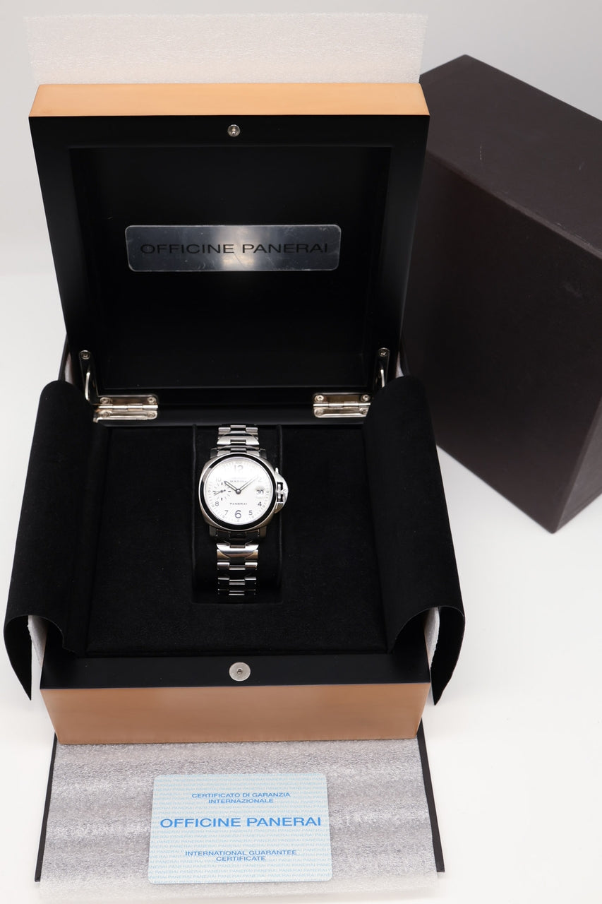 Panerai Luminor Marina Automatik 40mm PAM00051 - Papiere und oder Lieferumfang