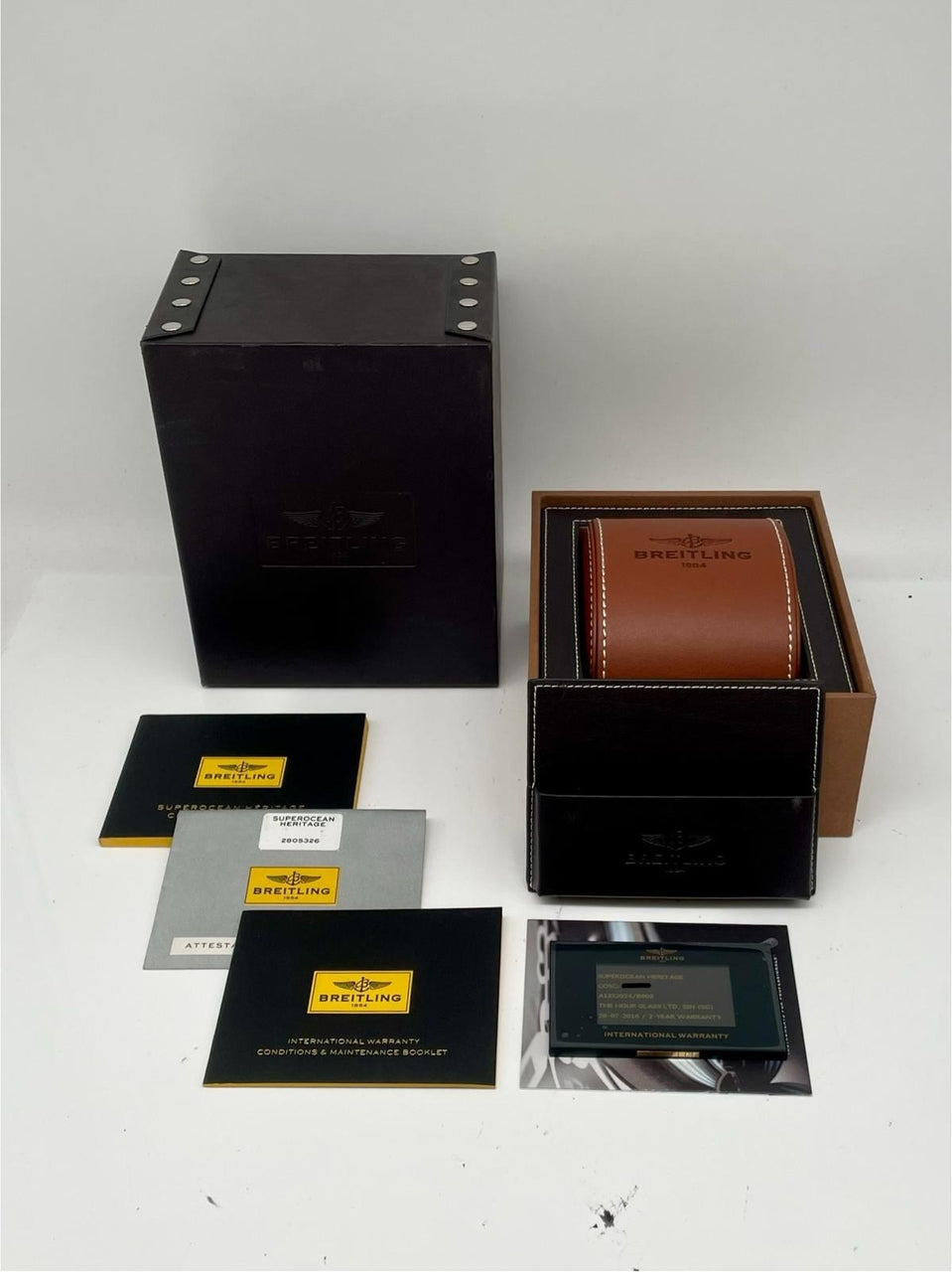 Breitling Superocean Heritage Chronograph 46mm Automatik Herrenuhr A13320 - Papiere und oder Lieferumfang