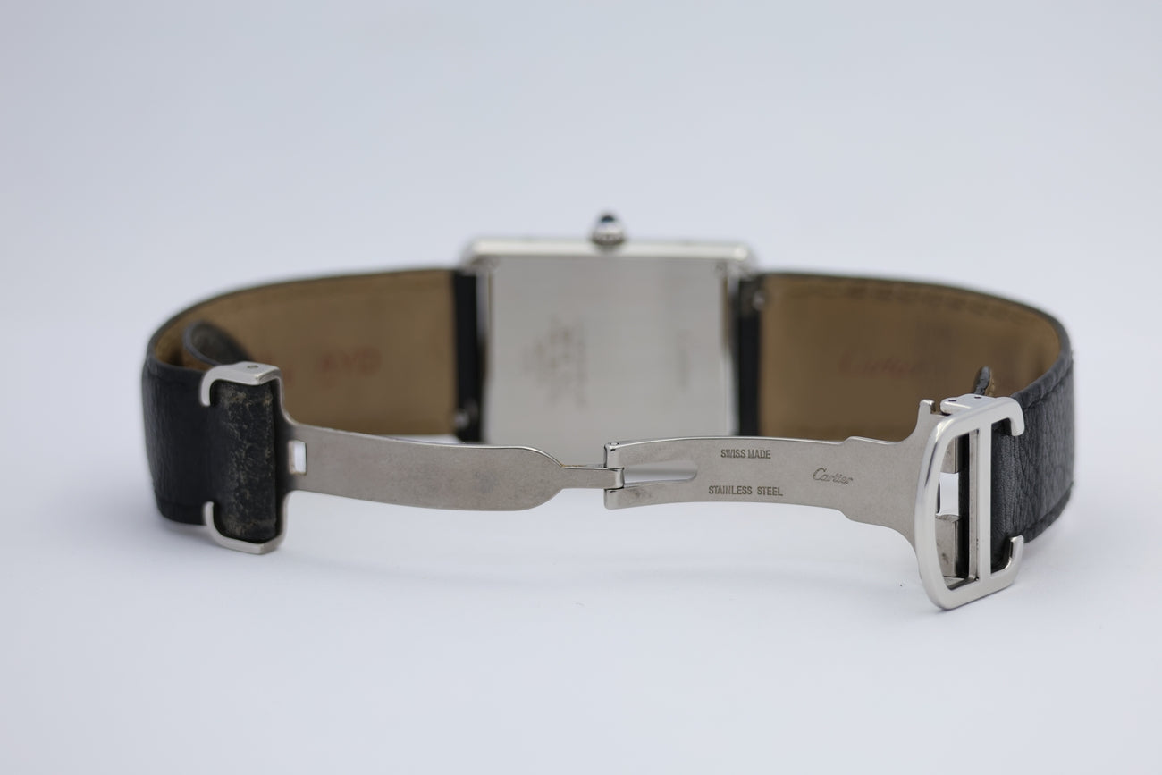 Cartier Tank Solo 34,8 x 27,4mm Quarz WSTA0028 Box + og. Papiere
