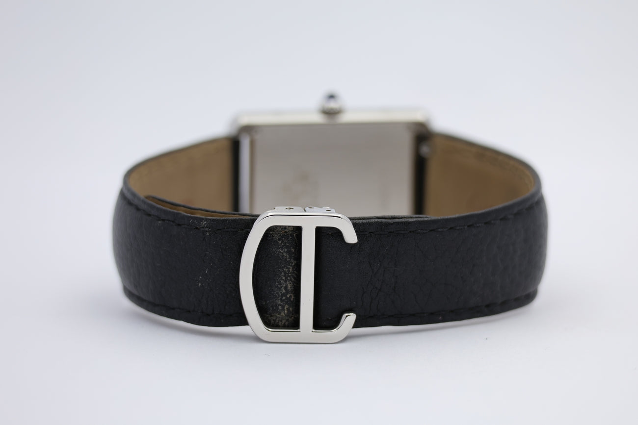 Cartier Tank Solo 34,8 x 27,4mm Quarz WSTA0028 Box + og. Papiere