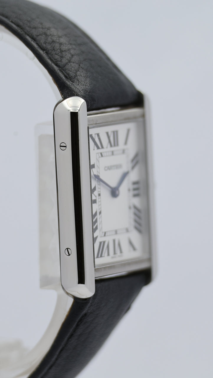 Cartier Tank Solo 34,8 x 27,4mm Quarz WSTA0028 Box + og. Papiere