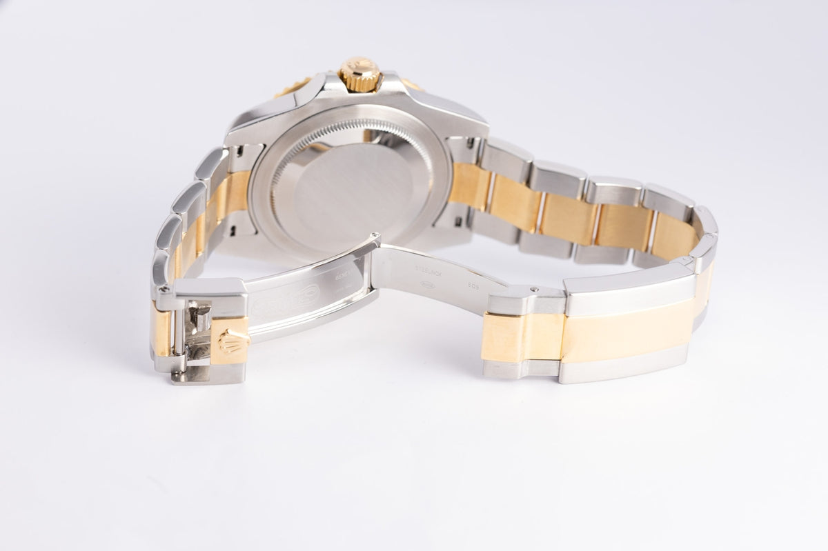 Rolex GMT-Master II Stahl/Gold 40mm Herrenuhr 116713LN - Detailansicht 8
