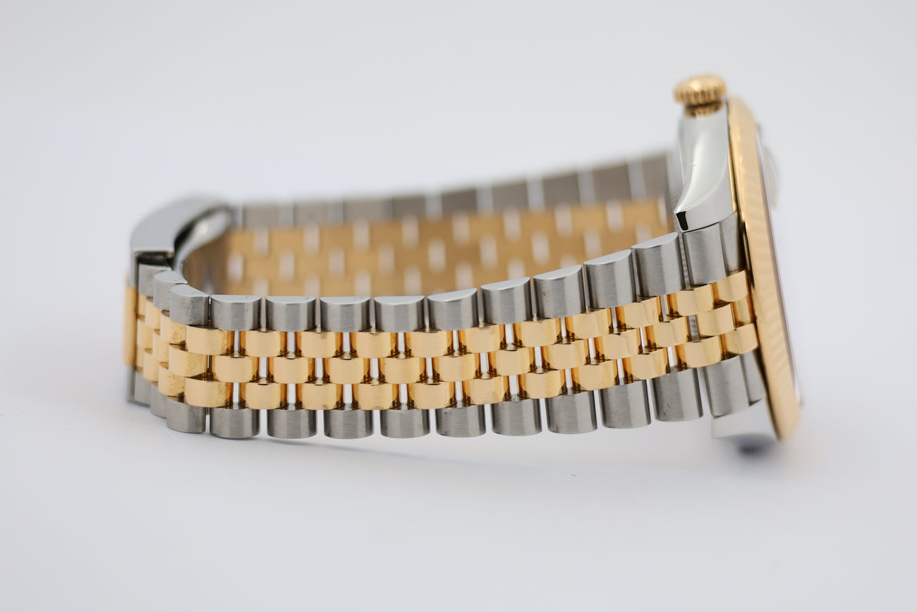 Rolex Datejust Stahl/Gold Herrenuhr 41mm Automatik 126333 - Detailansicht 4