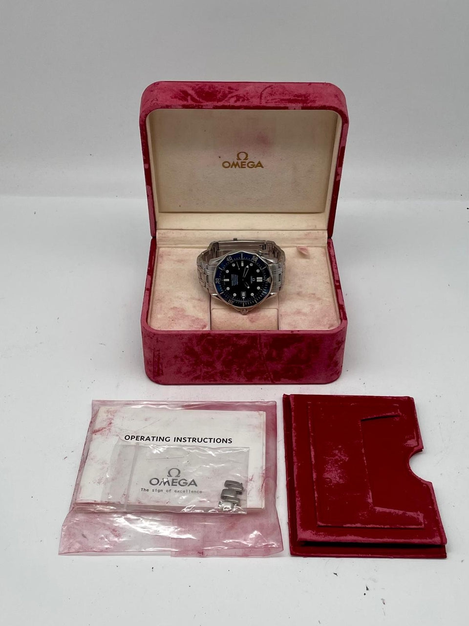 Omega Seamaster Diver 300m 41mm Automatik 25318000 - Papiere und oder Lieferumfang