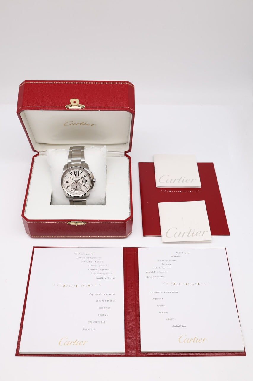 Cartier Calibre de Cartier 42mm Automatik W7100015 - Papiere und oder Lieferumfang