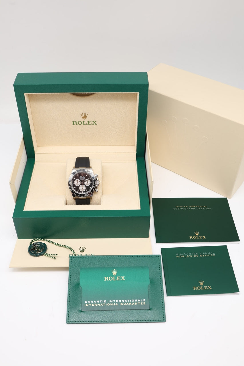Rolex Cosmograph Daytona Oysterflex Weißgold 126519 - Papiere und oder Lieferumfang
