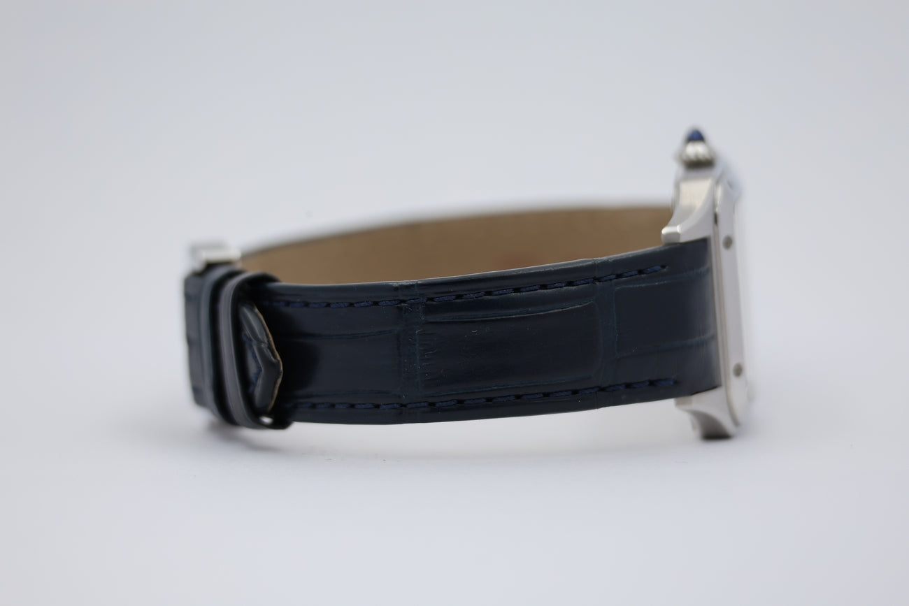 Cartier Santos Dumont Quarz Herrenuhr WSSA0023 - Detailansicht 4