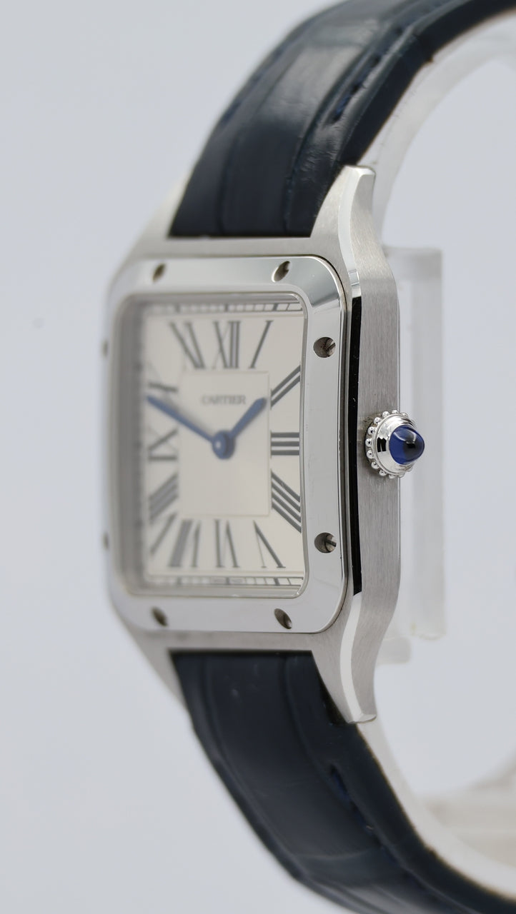 Cartier Santos Dumont Quarz Herrenuhr WSSA0023 - Detailansicht 6