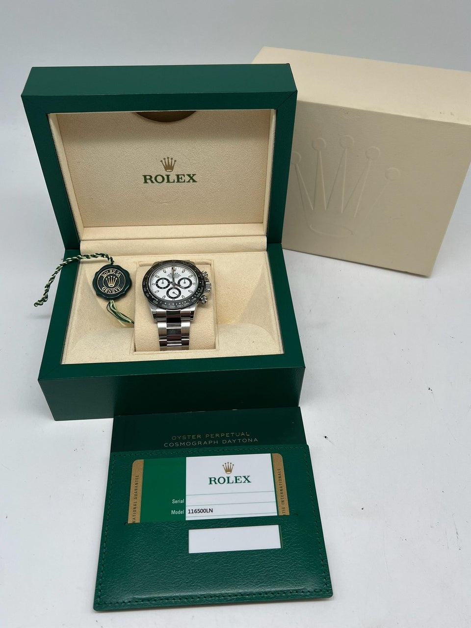 Rolex Oyster Perpetual Cosmograph Daytona "Panda" 116500LN Box + og. Papiere