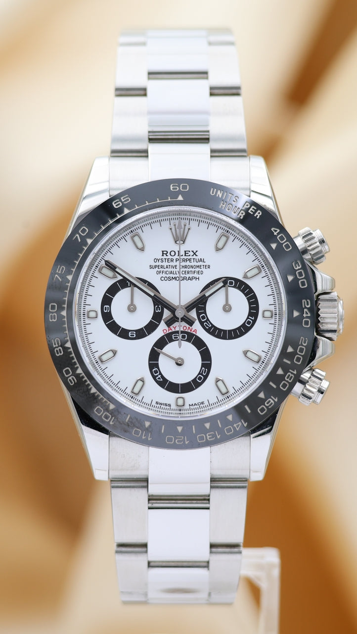 Rolex Oyster Perpetual Cosmograph Daytona "Panda" 116500LN Box + og. Papiere