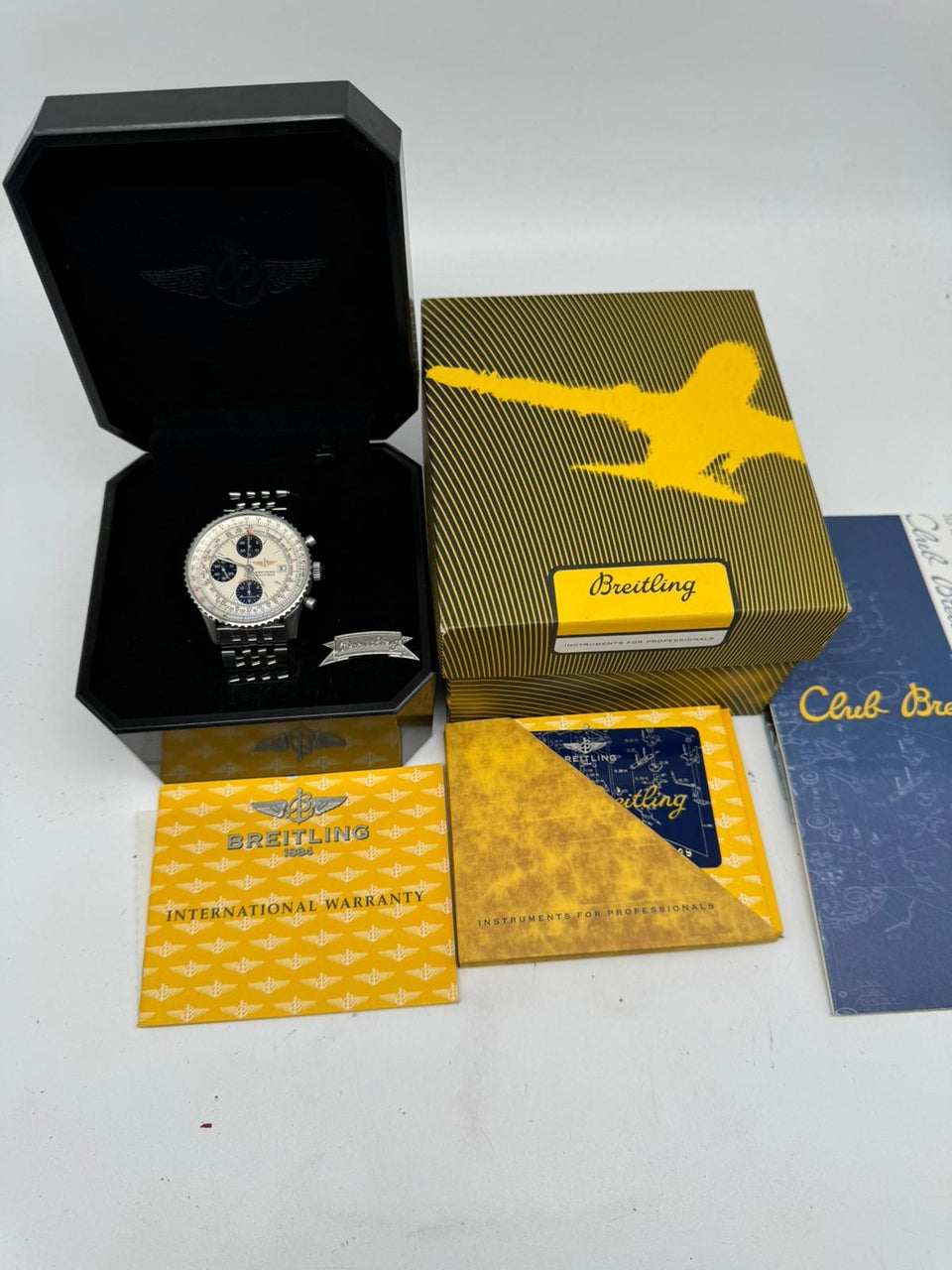 Breitling Navitimer Fighters Automatik Herrenuhr A13330 Box + og. Papiere