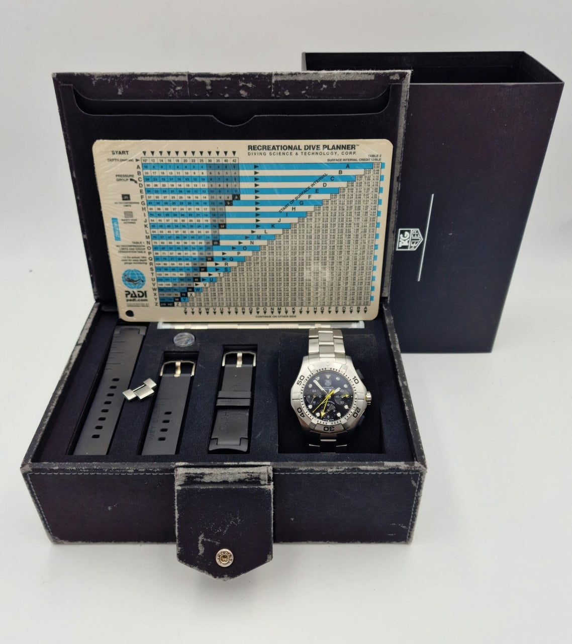 Tag Heuer Aquagraph Chronograph Automatik Herrenuhr CN211A - Papiere und oder Lieferumfang