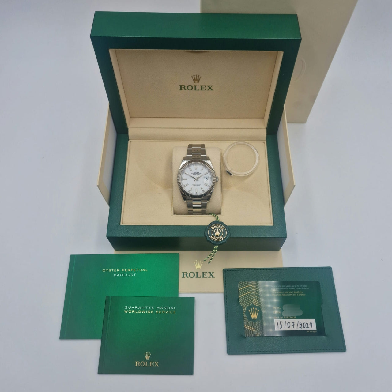 Rolex Datejust Automatik 41mm 126334 - Papiere und oder Lieferumfang