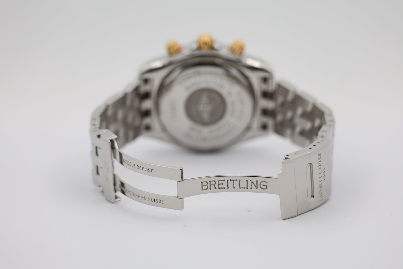 Breitling Chronomat Evolution 44 Automatik Herrenuhr Blau B13356 - Detailansicht 6