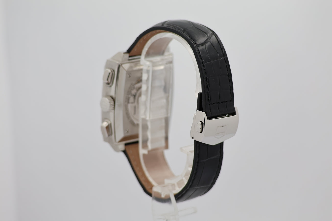 Tag Heuer Monaco Calibre 12 39mm Automatik CAW2111.FCG183 - Detailansicht 2