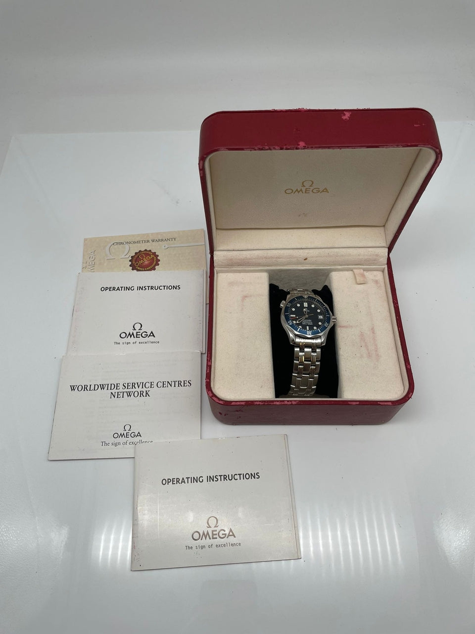 Omega Seamaster 36mm Automatik 25518000 - Papiere und oder Lieferumfang