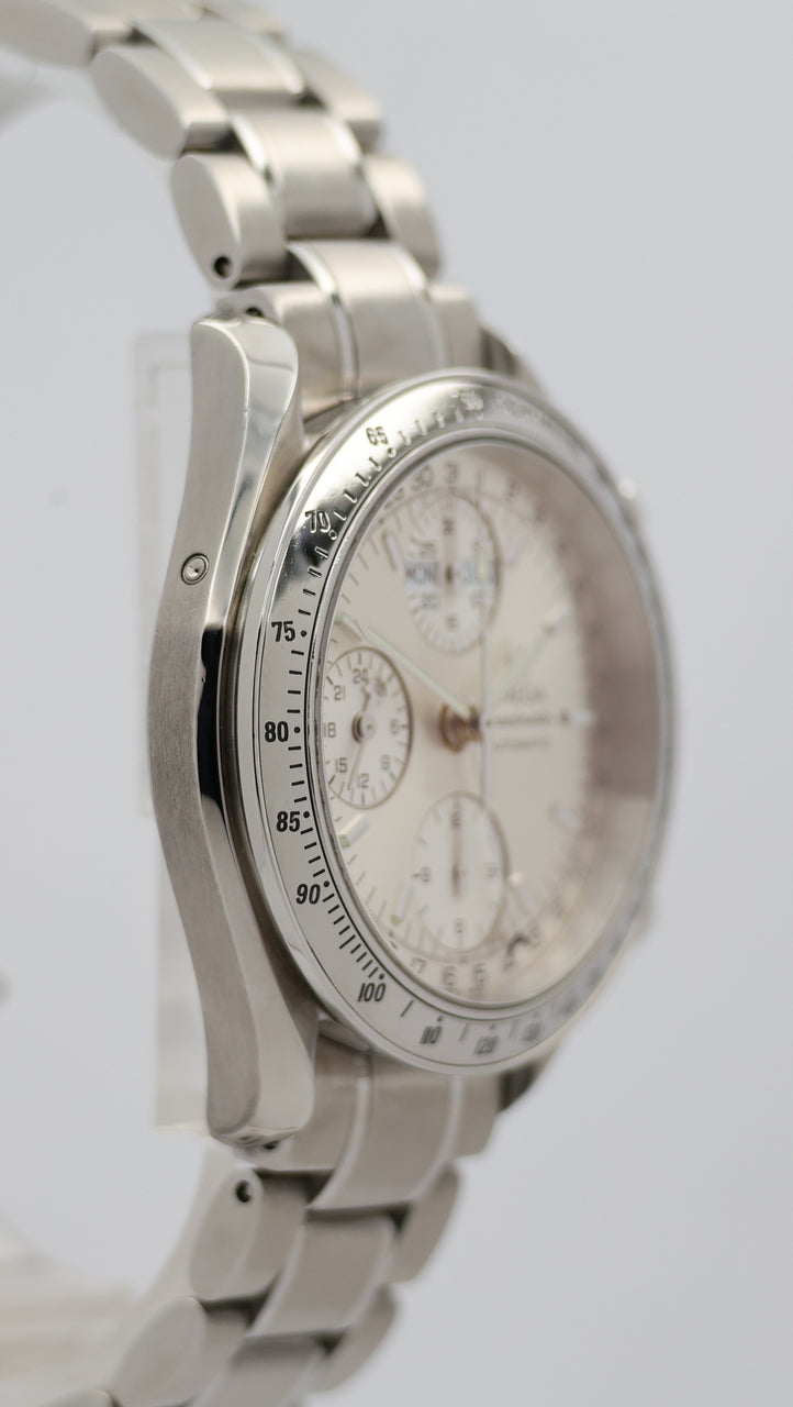 Omega Speedmaster Day-Date Automatik Herrenuhr Stahl 39mm 35233000 - Detailansicht 8