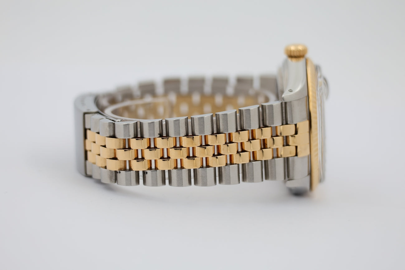 Rolex Datejust 36 Automatik Stahl/Gold 16013 - Detail view 4