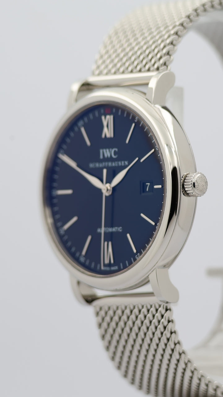 IWC Portofino Automatik Herrenuhr 40mm IW356506 - Detail view 7
