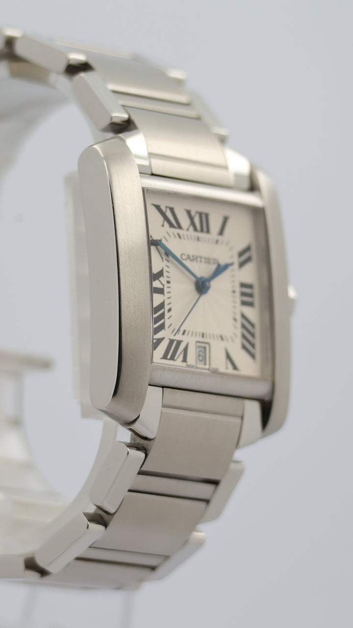 Cartier Tank Française Automatik W51002Q3 - Detailansicht 8