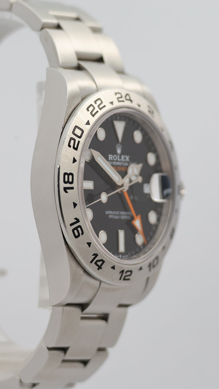 Rolex Explorer II Automatik Herrenuhr Stahl 42mm 226570 - Detailansicht 8