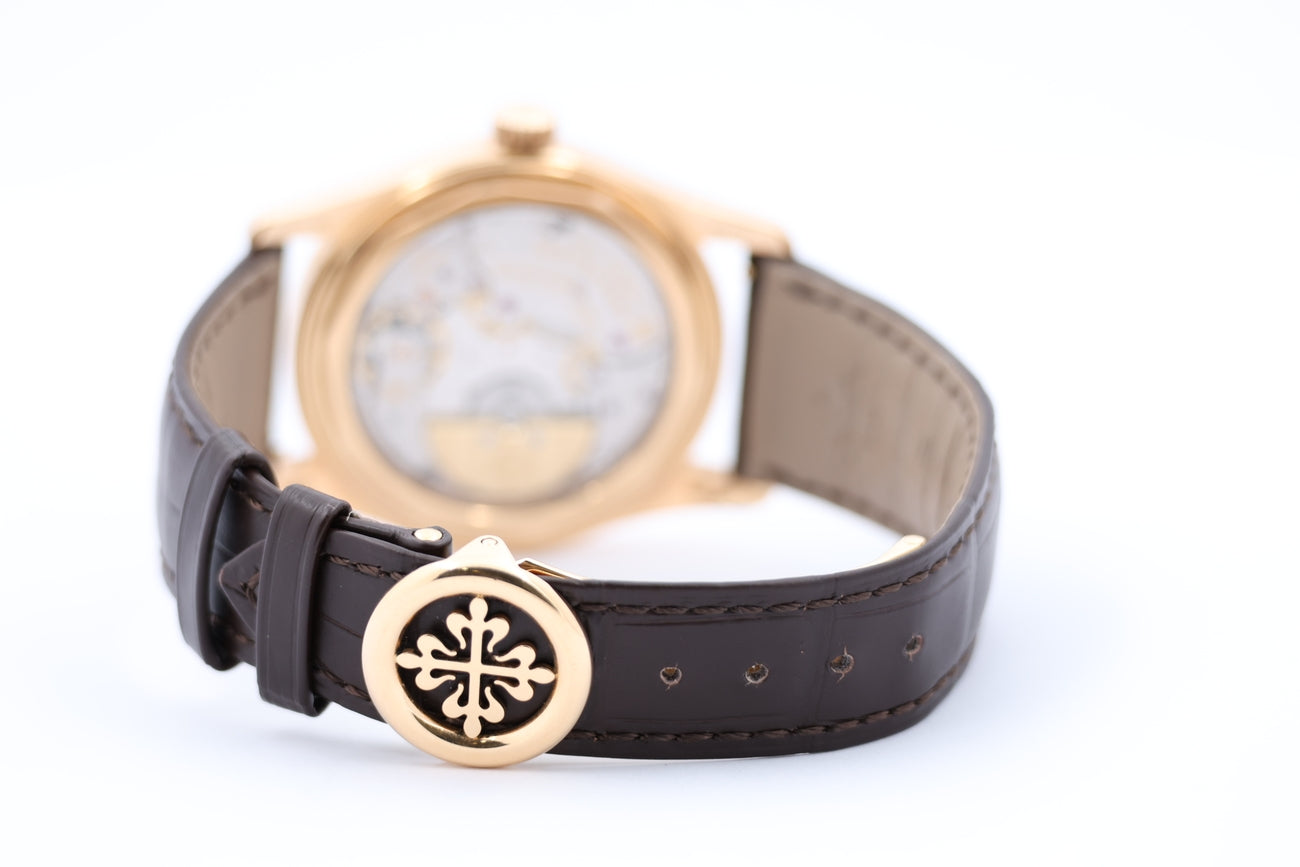 Patek Philippe Calatrava 18K Roségold 37mm Automatik 6000R-001 - Detailansicht 7