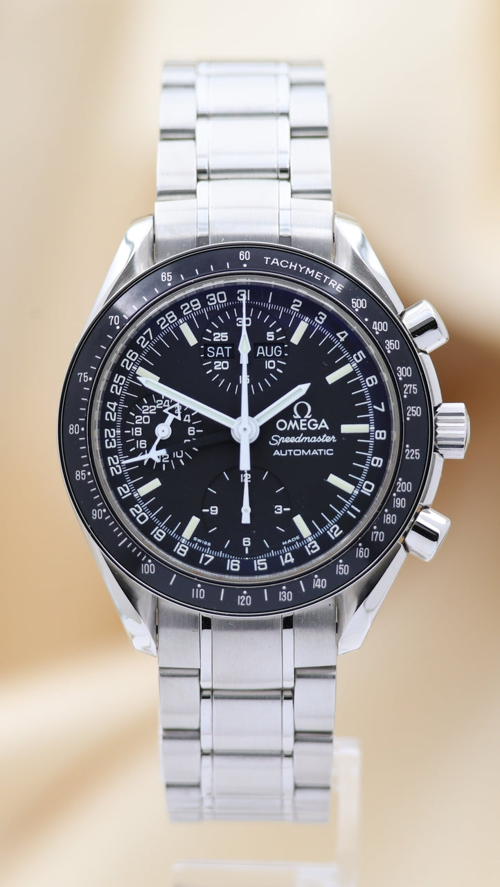 Omega Speedmaster Day Date Automatik 39mm 35205000 - Thumbnail