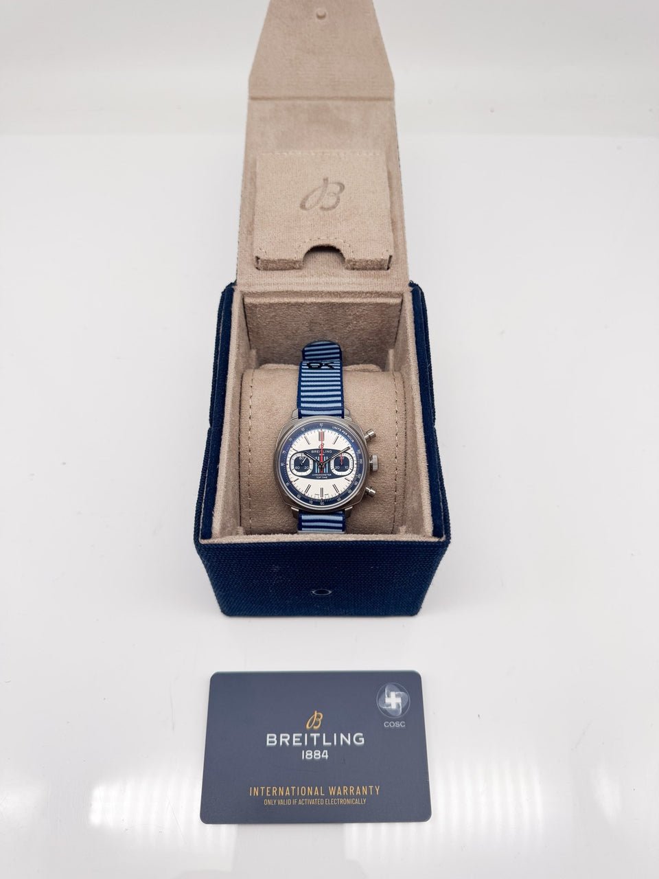 Breitling Top Time Martini Racing AB0177 - Papiere und oder Lieferumfang