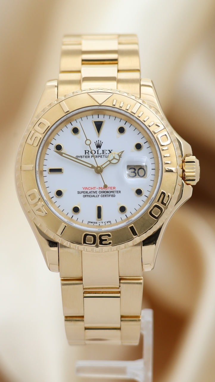 Rolex Yacht-Master 40 Herrenuhr 18K Gelbgold Automatik 16628 - Main product image