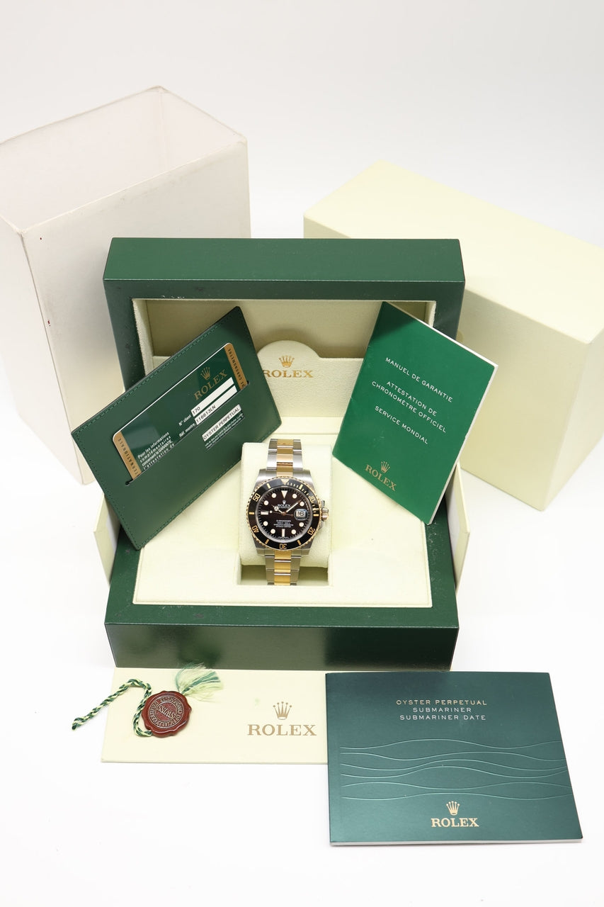 Rolex Submariner Date 40mm Automatik 116613LN - Papiere und oder Lieferumfang