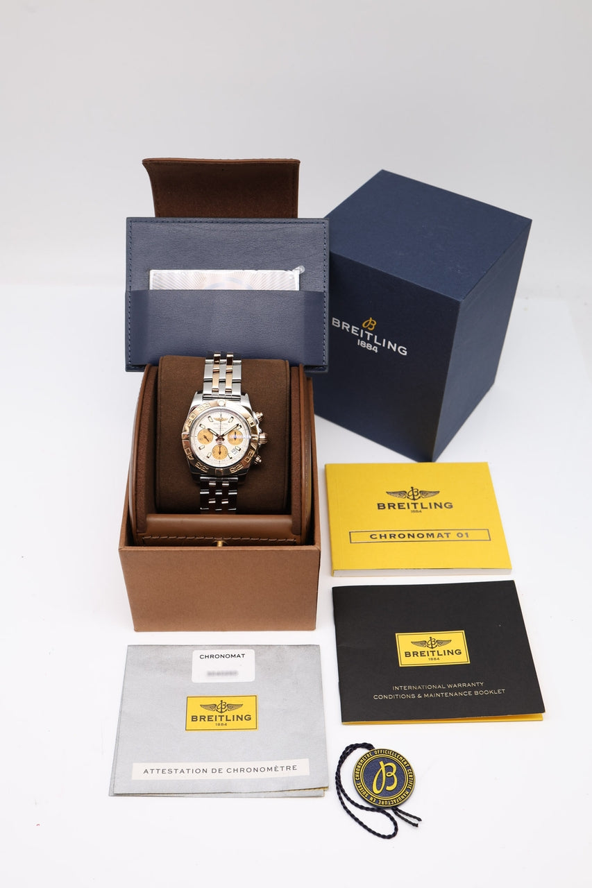 Breitling Chronomat 41mm Automatik CB0140 - Papiere und oder Lieferumfang