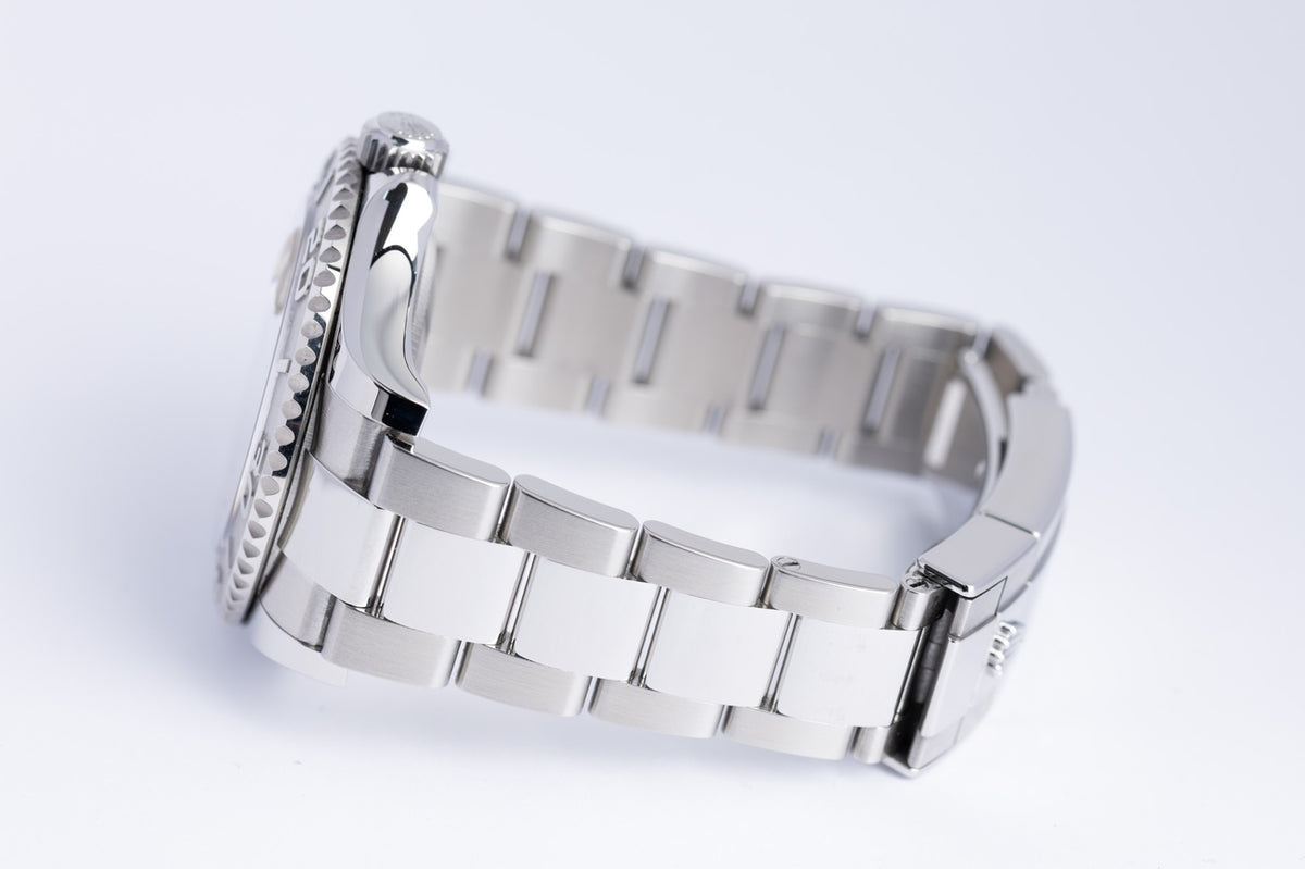 Rolex Yacht-Master Rhodium Automatik Herrenuhr Stahl 40mm 126622 - Detailansicht 5