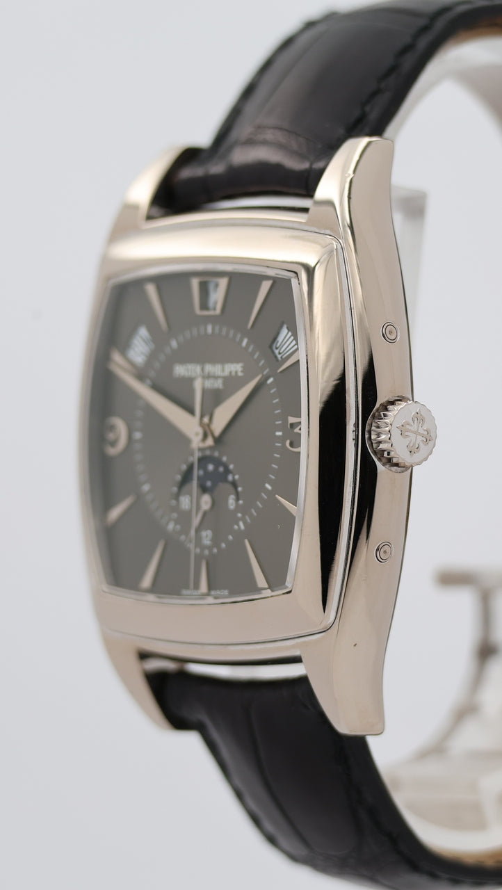 Patek Philippe Philippe Gondolo 38mm Jahreskalender Weißgold 5135G - Detail view 6