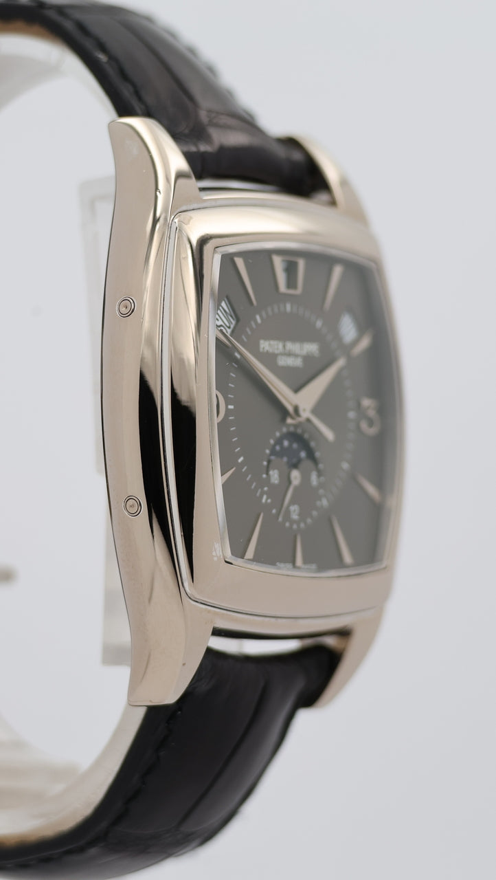 Patek Philippe Philippe Gondolo 38mm Jahreskalender Weißgold 5135G - Detail view 7