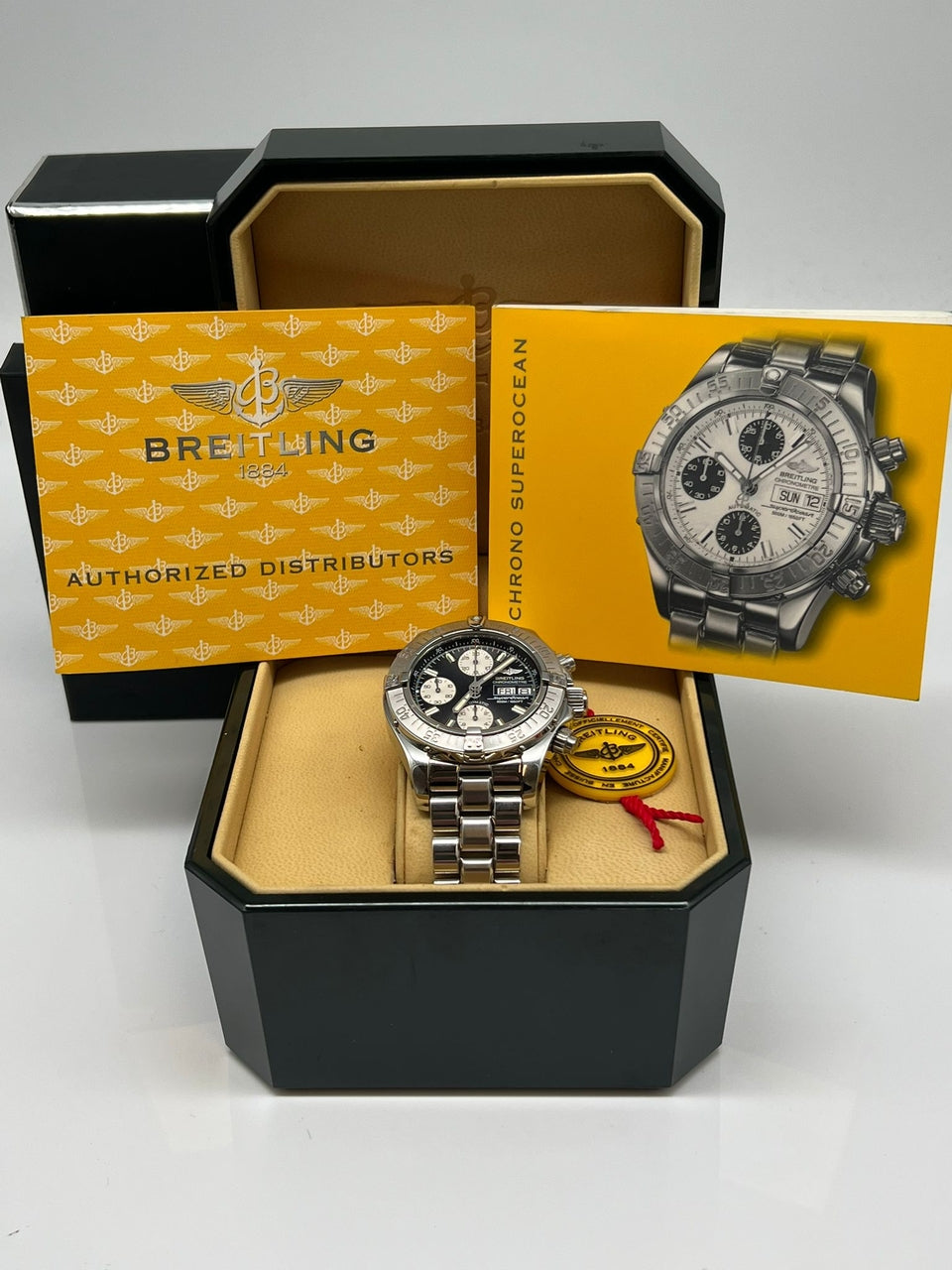 Breitling Superocean Chronograph II 42mm Automatik A13340 - Papiere und oder Lieferumfang