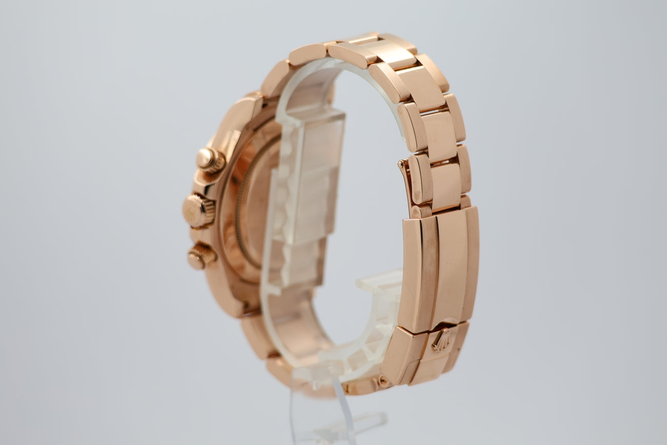 Rolex Daytona Roségold 40mm LC100 + RLX Service 2025 116505 - Detailansicht 2